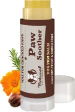 Natural Dog Company Paw Soother Balm & Wax - Dog Paw Balm & Moisturizer for Dry, Cracked Paw Pads, Helps Moisturize & Condition Winter-Worn Paws, Coconut Oil & Calendula, Daily Paw Care, 0.15 oz Stick - Image 2