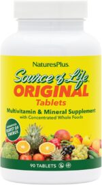 NaturesPlus Source of Life - 90 Tablets - Multivitamin & Mineral Supplement with Concentrated Whole Foods - Gluten Free, Vegetarian - 30 Servings - Image 2