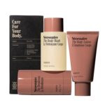 Nécessaire Body Essentials - Skin Care Gift Set For Women + Men - Travel-Size Body Wash, Body Lotion + Deodorant | Dermatologist-Tested. Hypoallergenic | Vegan | Aluminum-Free Deodorant (Olibanum) - Image 2