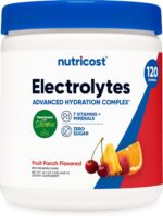 Nutricost Electrolyte Complex Powder (120 Servings, Fruit Punch) - Hydration Supplement Drink Mix with Vitamins and Minerals - Image 2