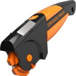 Orange Ninja 7-in-1 Garden Tool & Knife Sharpener – Sharpens Axe, Hatchet, Machete, Pruner & Shears – One Tool for All Your Outdoor Blades – Gift for Gardeners - Image 2