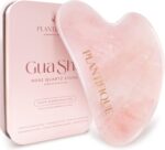 PLANTIFIQUE Rose Quartz Gua Sha Tool – Anti-Aging Face Massager & Jawline Shaper for Skincare Routine – Facial Massage & Skin Care Gift - Image 2