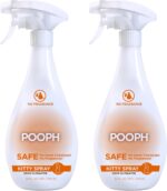 POOPH Kitty Spray - Odor Eliminator, 32oz - Dismantles Odors on a Molecular Basis, Cats, Freshener, Eliminator, Urine, Poop, Pee, Deodorizer, Fresh, Clean, Furniture, Potty, Safe - 2 Pack - Image 2
