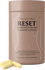 Paulina FITNESS Reset AM Metabolism and Hormone Support Supplement | Appetite Regulation, Metabolism Support, Enhanced Energy and Mood, Hormones | for Holistic Wellness | 90 Capsules - Image 2