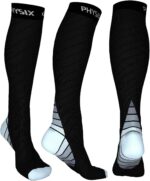 Physix Gear Compression Socks 20-30 mmHg - Men & Women - Running, Nurses, Shin Splints, Flight, Travel - Image 2