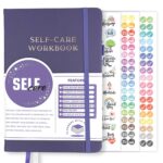 Planners with Purpose Self-Care Planner - Daily Wellness Journal with Guided Prompts, Gratitude, and Reflection - Mental Health Journal for Mindfulness, Positivity & Goal Setting Notebook for Women & Men A5 (Purple) - Image 2