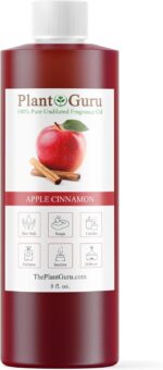 Plant Guru Apple Cinnamon Fragrance Oil 8 fl. oz. - Aromatherapy, Scented Oil for DIY Soap, Candles, Bath Bombs, Reed Diffusers - Image 2