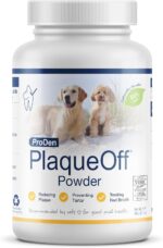 ProDen PlaqueOff Powder for Pets - Cat & Dog Breath Freshener - Plaque & Tartar Remover for Pet Oral Care - 60g - Image 2