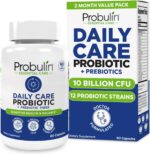 Probulin Daily Care Probiotic Supplement, Digestive, Gut, and Immune Health Support Capsules for Men and Women, 10 Billion CFU, Vegan, 60 Count Bottle - Image 2