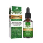 Rosemary Scalp & Hair Oil with Castor & Coconut Oil – Lightweight Nourishing & Strengthening Hair Care for Dry, Damaged & Thinning Looking Hair – Non-Greasy Essential Oil Blend for Women & Men, 30ml - Image 2