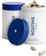 Routine Wellness Hair Growth Supplement – CLINICALLY Tested Thicker, Fuller-Looking Hair Support with Biotin & Key Nutrients, Vegetarian & Gluten-Free Vitamins - 2 Bottles, 60 Day Supply - Image 2