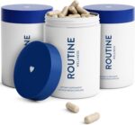 Routine Wellness Hair Growth Supplement – CLINICALLY Tested Thicker, Fuller-Looking Hair Support with Biotin & Key Nutrients, Vegetarian & Gluten-Free Vitamins - 3 Bottles, 90 Day Supply - Image 2