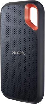 SANDISK 1TB Extreme Portable SSD (Old Model) - Up to 1050MB/s, USB-C, USB 3.2 Gen 2, IP65 Water and Dust Resistance, Updated Firmware - External Solid State Drive - SDSSDE61-1T00-G25 - Image 2