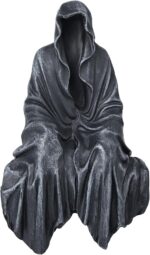 SHOWFEICAT Resin Tabletop Gothic Decor Sitting Statue, Resin Statue Gothic Decor, Fits On Sturdy Shelf and Has A Cool Mystic Look 5.1 Inch - Image 2