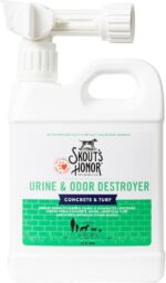 SKOUT'S HONOR Pet Urine & Odor Destroyer Concrete & Turf - Professional Strength, Plant-Powered, Cruelty-Free Urine Eliminator for Concrete, Turf, and Outdoor Living Spaces 32 oz. - Image 2