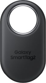 Samsung Galaxy SmartTag2, Bluetooth Tracker, Smart Tag GPS Locator Tracking Device, Item Finder for Keys, Wallet, Luggage, Pets, Use w/ Phones and Tablets Android 11 or Later, 2023, 1 Pack, Black - Image 2