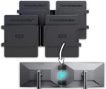 Set of 2, Magnetic Connection for Your Screens, Suitable for All Computer Monitors - Innovative Computer and Gaming Equipment - Image 2