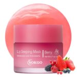Sleeping lip mask, Nourish & Hydrate Lip Mask With Vitamin C, Antioxidants, Lip Balm, Lip Skin Care, Improve Lip Color, Reduce Lip Lines - Image 2