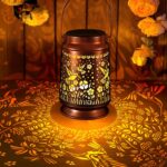 Solar Lanterns Outdoor Waterproof Gifts for Women Grandma Gifts for Mom Hummingbird Garden Decor Solar Hanging Lantern Metal for Patio Yard Festival Pathway Landscape - Image 2