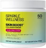 Sparkle Wellness VERISOL Bioactive Hydrolyzed Collagen Peptides | Collagen Powder Supplement with Vitamin C for Skin, Hair & Nail Health | Skin Boost (Mixed Berry) [50-Serves] - Image 2