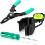 Sprinkler Head Tool Compatible with RAIN Bird, Hold Up Tool with Bubble Level & Sprinkler Rotor Tool & Spray Head Pull up Tools, Sprinkler Adjustment Tool for Lawn Irrigation System Repair - Image 2