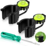 Sprinkler Head Tool Compatible with Rain Bird, 2 Pcs Hold Up Tools with Bubble Level and Sprinkler Spray Head Rotor Adjustment Tool, Rotor Sprinkler Tools for Lawn Irrigation System Repair - Image 2