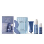 Summer Fridays Jet Lag™ Essentials - Mini Hydrating Skin Care Set With Jet Lag™ Mask, Eye Patches, Deep Hydration Face Serum & Hydration Mist - Travel Size Skincare Kit & Gift Set (4 Count) - Image 2