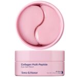 TEREZ & HONOR Peptide Collagen Under Eye Patches - 60 Korean Firming, Glowing & Hydrating Hydrogel Mask for Puffy Eyes, Dark Circles, Wrinkles, Fine Lines, Undereye Bags - Anti-Aging Eye Gel Pads - Image 2