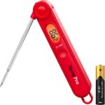 TempPro TP03B Digital Meat Thermometer for Cooking, Instant Read Thermometer with Backlight, Kitchen Food Thermometer for Grill Smoker BBQ Oil Deep Fry Candy Bread Coffee (Previously ThermoPro) - Image 2
