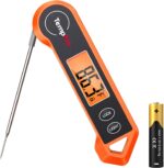 TempPro TP19H Digital Meat Thermometer for Cooking with Ambidextrous Backlit and Motion Sensing Kitchen Cooking Food Thermometer for BBQ Grill Smoker Oil Fry Candy Instant Read (Previously ThermoPro) - Image 2