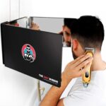 The 360 Mirror - 3 Way Mirror for Self Hair Cutting - Adjustable Trifold Barber Miror to Cut Your Own Hair - Tri Fold Self Haircut System for Men and Women Braiding - Three Sided Miror for Haircuts - Image 2