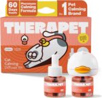 TherapetMD 60-Day Cat Calming Diffuser - Cat Pheromone Diffuser for Stress, Pee Spraying, Cat Fighting, Aggression, Excessive Meowing & Scratching - 60-Day Refill Included - Packaging May Vary - Image 2