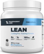 Transparent Labs Lean Pre-Workout - Body Recomposition Pre Workout for Men and Women with Acetyl L-Carnitine, Beta Alanine Powder, & PurCaf Organic Caffeine Powder - 30 Servings, Blue Raspberry - Image 2