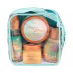 Tree Hut Mini Set Tropic Glow Everything Shower Gift Set for Women, Exfoliating Body Scrub, Body Wash & Body Butter, Travel Size Skin Care Set, Hydrating & Moisturizing Self-Care Gift for Smooth Skin - Image 2