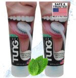 Tung Tongue Gel, Fresh Mint Tongue Cleaner Paste, Bad Breath Odor Eliminator, Halitosis Defense, BPA Free, USA Made (2-Pack) - Image 2
