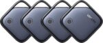 UGREEN FineTrack Air Tracker Tags (iOS Only) 4 Pack, 2-Year Replaceable Battery Bluetooth Tracker Compatible with Apple Find My, Item Finder Smart Tag for Keys, Luggage - [Apple Find My Certified] - Image 2