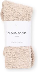 Unboxme Gifts Warm & Cozy Ultra-Luxe Cloud Sock, Gift for Women & Men - Super Soft Luxurious Fabric Sleep Socks - Image 2