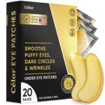 Under Eye Patches (20 Pairs) - Eye Patches For Puffy Eyes And Dark Circles - Under Eye Mask For Beauty & Personal Care - Under Eye Mask Amino Acid & Collagen For Dark Circles And Puffiness by Celor - Image 2
