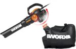 WORX Trivac 3 in 1 Electric Leaf Blower for Lawn Care, Leaf Vacuum with 600 CFM, Leaf Mulcher with Metal Impeller, WG512 - Image 2