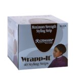 Wrapp-it Styling Strips for Natural Hair Wrap and Molded Styles by Graham Beauty (40 Strips) - Image 2