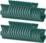 Yinghezu 40 Pcs Plant Support Clips,Flower and Vine,Garden Tomato Plant Support Clips for Supporting Stems,Vines Grow Upright Climbing,Tool for Straightening,Tomato Cage,Trellis. 2 Sizes in one Pack - Image 2