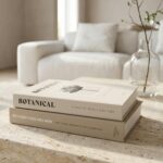 ZICOTO Beautiful Decorative Books - Set of 2 Boxes Enhance Your Coffee Table, Bookshelf or Mantel Decor - Aesthetic Fake/Faux Books for Modern Home Decoration, Photo Storage and as a Keepsake Box - Image 2