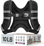 Zeerun Weighted Vest for Women & Men with Reflective Stripe and Adjustable Buckle, Comfortable & Durable Rucking Vest for Walking, Running & Strength Training - Image 2