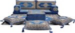arabicsofa Handmade Arabic Majlis Sofa with Cushions – Modular Floor Seating Set for Living Room - Image 2