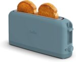bella 2 Slice Slim Toaster, Fits-anywhere™ Kitchenware, 6 Setting Shade Control with Reheat & Cancel Buttons, Fits Sourdough, 10” Long Slot, Anti Jam & Auto Shutoff, 900 Watt, Surf - Image 2