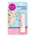 eos Natural Shea Lip Balm- Birthday Cake, All-Day Moisture, Shea Butter, Dry Lip Care, 0.14 oz - Image 2